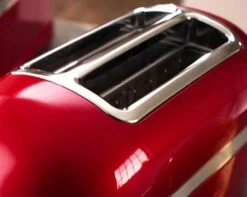 Grille-pain KITCHENAID Artisan 5KMT2204ECA - Rouge Pomme D'Amour -Meilleur Café Machines Magasin grille pain kitchenaid 2 tranches rouge pomme 4