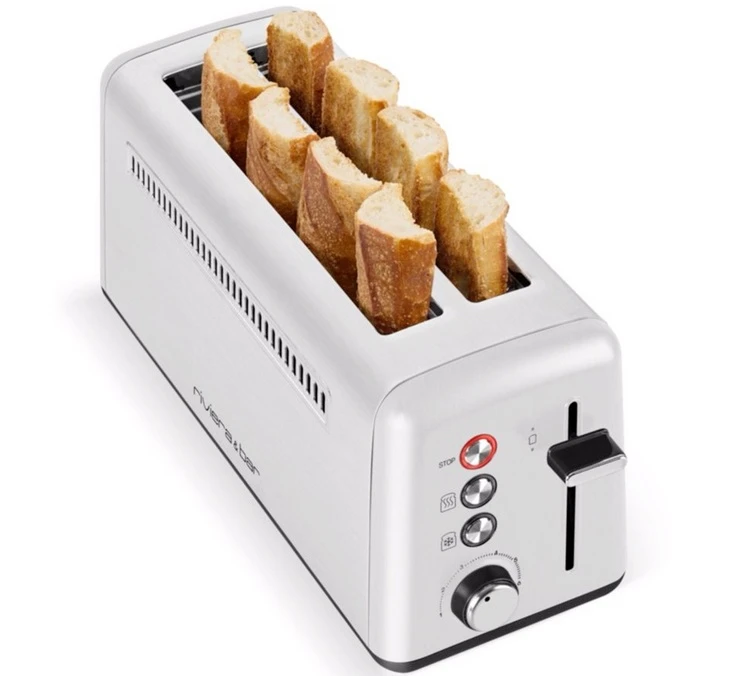 Grille Pain QGP480 Inox 2 Fentes - Riviera-et-Bar 4 Grille Pain QGP480 Inox 2 Fentes - Riviera-et-Bar – Image 2