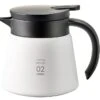 Carafe Isotherme V60 55 Cl Inox Double Paroi - Blanche - HARIO