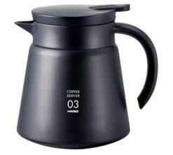 Carafe Isotherme V60 75 Cl Inox Double Paroi - Noir - HARIO