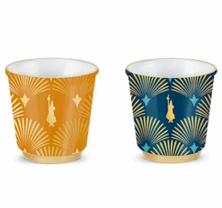 4 Tasses Déco Glamour - 33 Cl - BIALETTI -Meilleur Café Machines Magasin image secondaire tasses 3.0