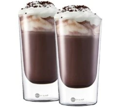 2 Verres Hot'n Cool Barista 35cl - JEANAER GLAS
