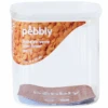 Boîte De Conservation Carrée En Verre 800ml - PEBBLY 1 Boîte De Conservation Carrée En Verre 800ml - PEBBLY -Meilleur Café Machines Magasin k44 1