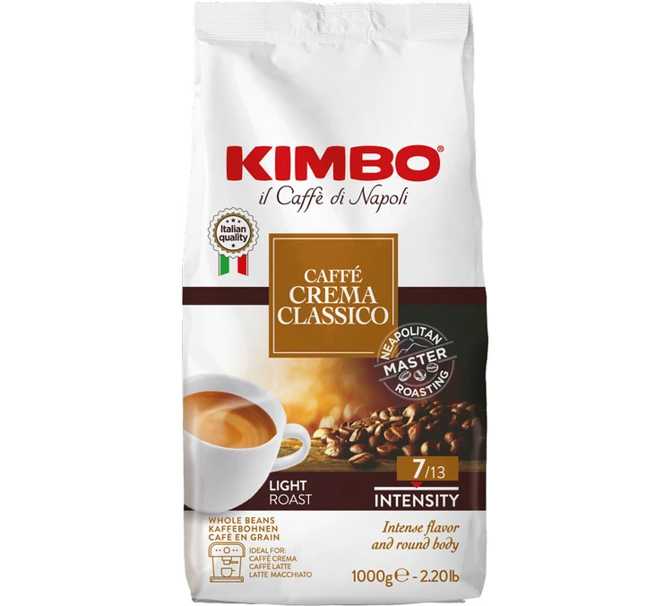 1kg Café En Grain Crema Classico - Kimbo 3 1kg Café En Grain Crema Classico - Kimbo