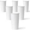 Lot De 6 Tasses EMMA 40cl En Porcelaine Pure White -Meilleur Café Machines Magasin lot de 6 tasse emma viva scandinavia