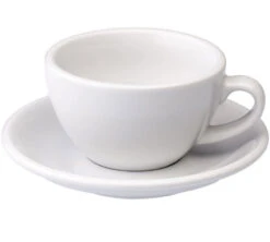 6 Tasses Cappucino Et Sous-tasses Egg 20 Cl Blanc - Loveramics -Meilleur Café Machines Magasin loveramics blanc20cl 3