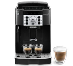 DELONGHI Magnifica ECAM 22.140.B - Garantie 3 Ans -Meilleur Café Machines Magasin magnifica delonghi 22.140.b couvercle grains