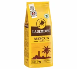 1 Kg Café En Grain 100% Arabica Mocca - LA SEMEUSE