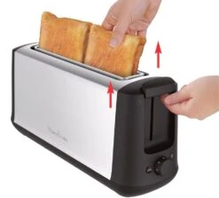 Grille Pain Moulinex LS340811 Subito Select Inox Et Noir -Meilleur Café Machines Magasin moulinex ls340811 2