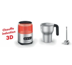 Mousseur à Lait / Chocolatière Induction Inox BCL540- Riviera-et-Bar -Meilleur Café Machines Magasin mousseur rievera1