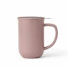 Mug Minima Stone Rose 50 Cl Avec Infuseur Inox - VIVA SCANDINAVIA -Meilleur Café Machines Magasin mug stone rose 1