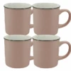Mug AOC - Retro Rose - 4x 250 Ml -Meilleur Café Machines Magasin pack 34