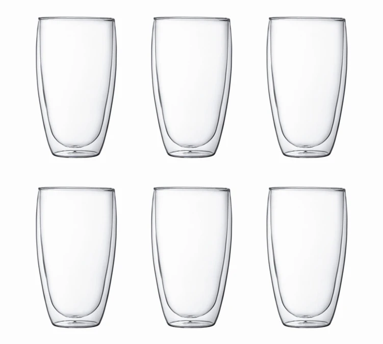 6 Verres BODUM Pavina Double Paroi 45 Cl 3 6 Verres BODUM Pavina Double Paroi 45 Cl
