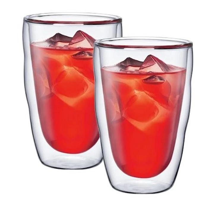 Verres Double Paroi BODUM - Pilatus 8cl Et 35cl 5 Verres Double Paroi BODUM - Pilatus 8cl Et 35cl – Image 3