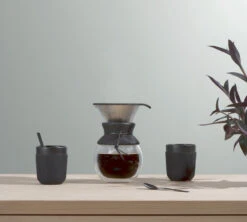 Set De 2 Mugs Douro Double Paroi - Porcelaine Noire - 10cl - BODUM 7 Set De 2 Mugs Douro Double Paroi - Porcelaine Noire - 10cl - BODUM -Meilleur Café Machines Magasin porcelaine noir1