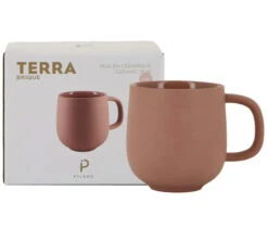 2 Mugs PYLANO Terra Brique - 33 Cl -Meilleur Café Machines Magasin pylano mug brique 3 1