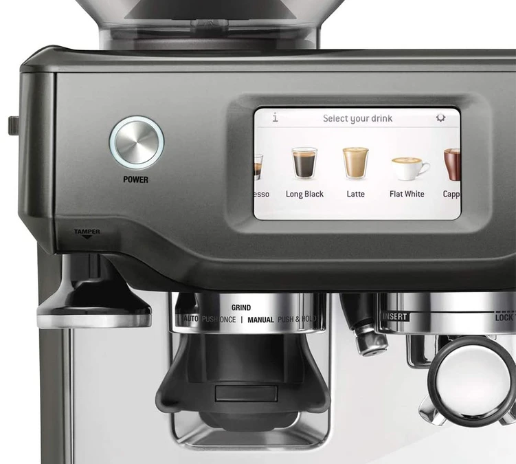 Machine Expresso SAGE The Barista Touch SES880BST4EEU1 Inox Noir 5 Machine Expresso SAGE The Barista Touch SES880BST4EEU1 Inox Noir – Image 3