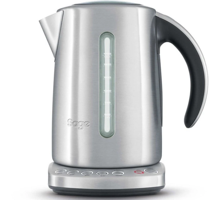 Bouilloire - The Smart Kettle -Sage, Acier Inoxydable + Offre Cadeau 3 Bouilloire - The Smart Kettle -Sage, Acier Inoxydable + Offre Cadeau