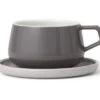 Mug Et Sous Tasse En Porcelaine - Storm - 30 Cl - Viva Scandinavia -Meilleur Café Machines Magasin scandinavia mug gris 30