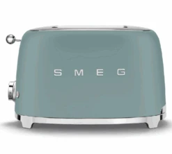 Grille-pain SMEG Vert émeraude Mat TSF01EGMEU 2 Tranches