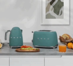 Grille-pain SMEG Vert émeraude Mat TSF01EGMEU 2 Tranches -Meilleur Café Machines Magasin smeg4