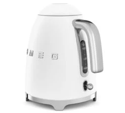 Bouilloire SMEG KLF03WHMEU Blanc Mat - 1.7L + Offre Cadeau -Meilleur Café Machines Magasin smeg bouilloire blanche 5