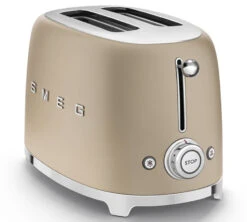 Grille-pain TSF01CHMEU 2 Tranches Or Mat - SMEG 12 Grille-pain TSF01CHMEU 2 Tranches Or Mat - SMEG -Meilleur Café Machines Magasin smeg grilpainormat4
