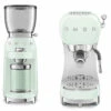 Set Petit-Déjeuner Machine Expresso ECF01PGEU Et Moulin à Café CGF01PGEU Vert D'eau - SMEG -Meilleur Café Machines Magasin smeg pack vert 1 1