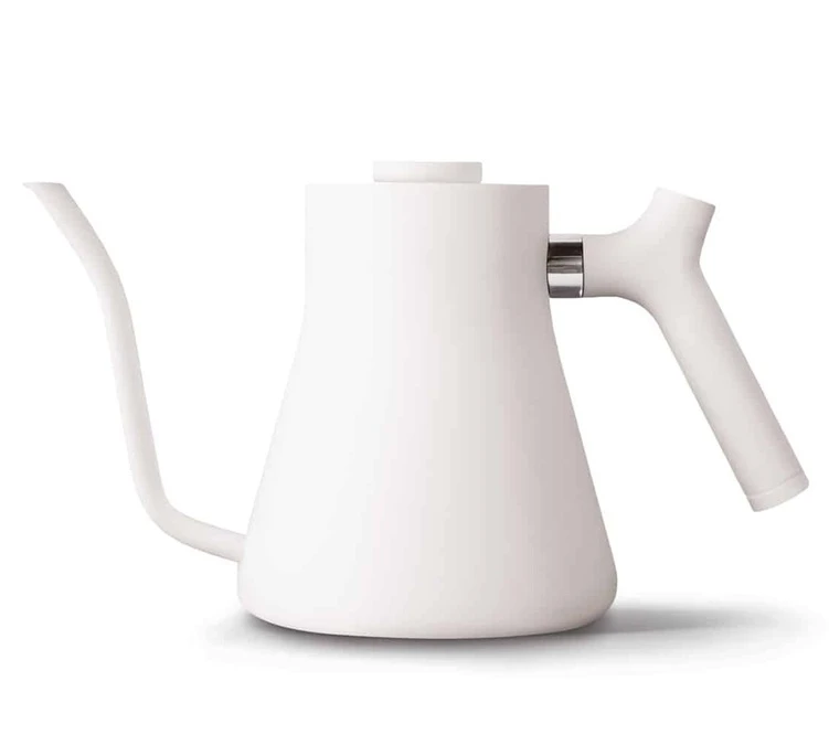 Bouilloire Traditionnelle Stagg Blanc 1 L Col De Cygne - FELLOW 3 Bouilloire Traditionnelle Stagg Blanc 1 L Col De Cygne - FELLOW