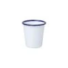 Verres - FALCON - Tasse Blanche Avec Bordure Bleue 12,4 Cl 1 Verres - FALCON - Tasse Blanche Avec Bordure Bleue 12,4 Cl -Meilleur Café Machines Magasin tasses 124cl blanche bleue