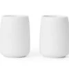 Lot De 2 Tasses Nicola En Porcelaine Blanche 15cl - Viva Scandinavia -Meilleur Café Machines Magasin tasses blc 15cl vivascandinavia