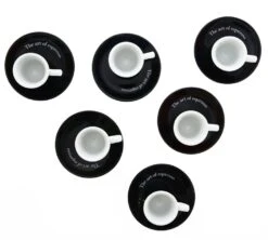 Tasses - ZICAFFE - Tasses Et Sous-tasses The Art Of Espresso 7 Cl 20 Tasses - ZICAFFE - Tasses Et Sous-tasses The Art Of Espresso 7 Cl -Meilleur Café Machines Magasin tasses dessus