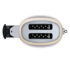 Grille-pain TSF01CREU 2 Tranches Crème - SMEG 16 Grille-pain TSF01CREU 2 Tranches Crème - SMEG -Meilleur Café Machines Magasin toast dessus creme