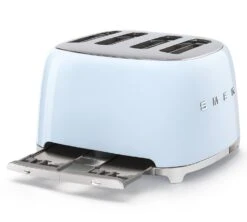 Grille-pain Smeg TSF03PBEU 4 Tranches Bleu Azur -Meilleur Café Machines Magasin toaster4tr blaz