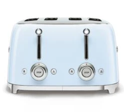 Grille-pain Smeg TSF03PBEU 4 Tranches Bleu Azur -Meilleur Café Machines Magasin toaster4tr blazur