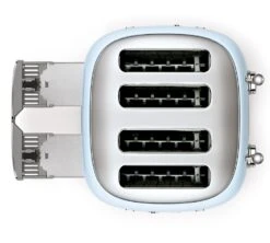 Grille-pain Smeg TSF03PBEU 4 Tranches Bleu Azur -Meilleur Café Machines Magasin toaster4tr bleu