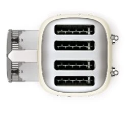 Grille-pain TSF03CREU 4 Tranches Crème - SMEG -Meilleur Café Machines Magasin toaster4tr crehaut