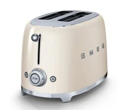 Grille-pain TSF01CREU 2 Tranches Crème - SMEG 13 Grille-pain TSF01CREU 2 Tranches Crème - SMEG -Meilleur Café Machines Magasin toaster bouton creme