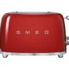 Grille-pain SMEG TSF01RDEU 2 Tranches Rouge -Meilleur Café Machines Magasin toaster rouge