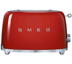 Set Petit-Déjeuner (Toaster - Presse Agrumes - Bouilloire) Rouge - SMEG -Meilleur Café Machines Magasin toaster rouge smeg