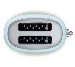 Grille-pain TSF01PGEU 2 Tranches Vert D'eau - SMEG -Meilleur Café Machines Magasin toaster verredeau 2fentes