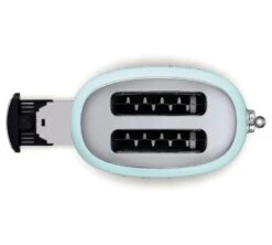 Grille-pain TSF01PGEU 2 Tranches Vert D'eau - SMEG -Meilleur Café Machines Magasin toaster verredeau fentes