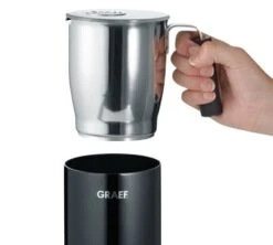 Mousseur à Lait électrique Noir MS702EU - Graef 7 Mousseur à Lait électrique Noir MS702EU - Graef -Meilleur Café Machines Magasin verseuse mousseur graef noir